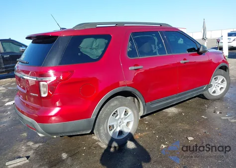 2013 Ford Explorer z USA, uszkodzony, nr VIN 1FM5K7B86DGB17991